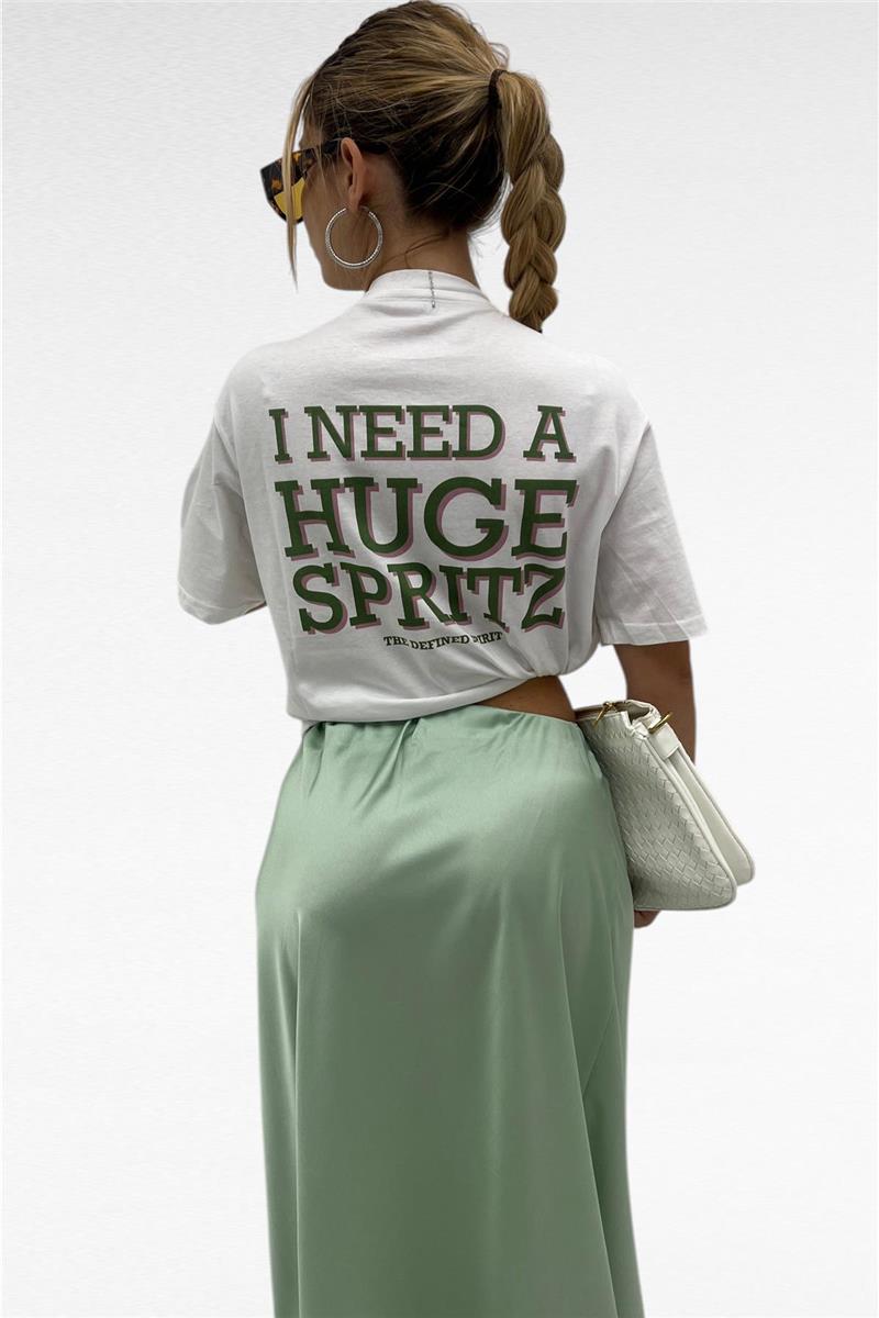 t-shirt in cotone spritz